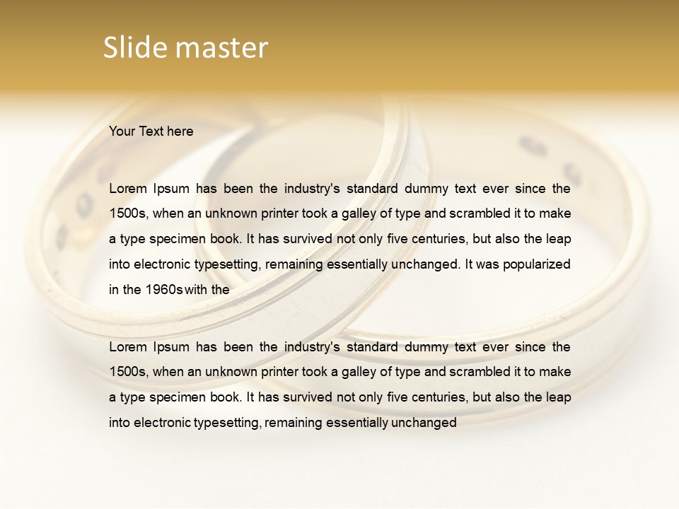 Lovers Love Romantic PowerPoint Template