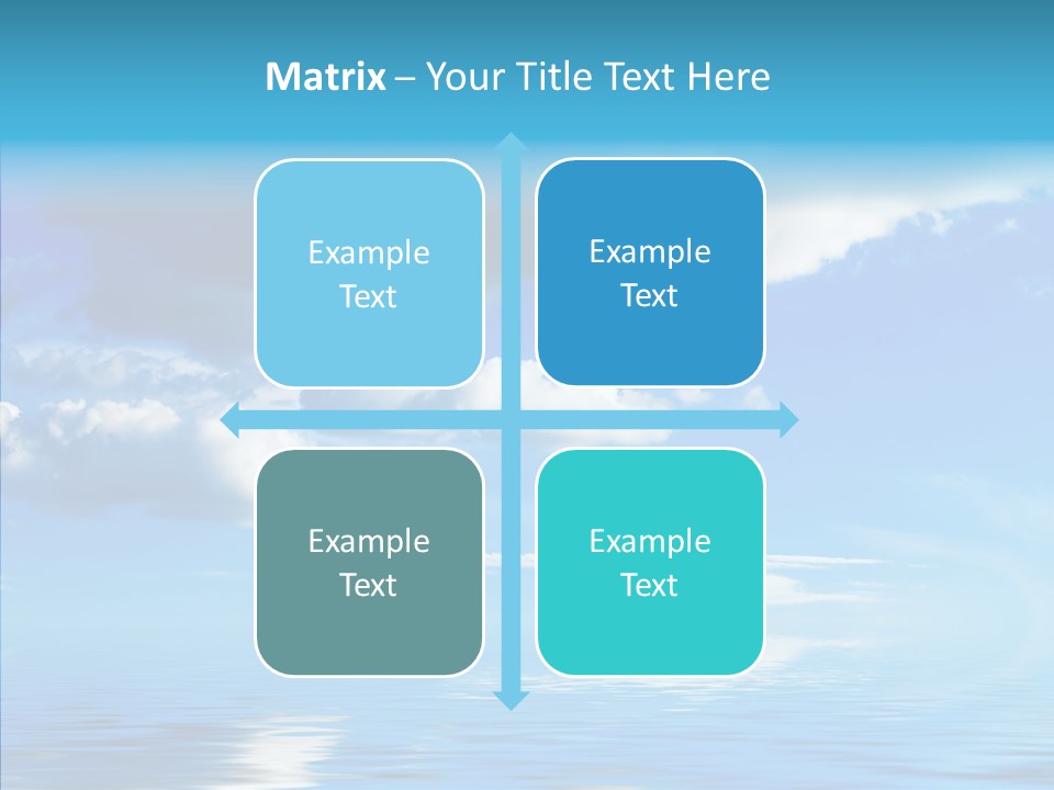 Sea Scenics Landscape PowerPoint Template