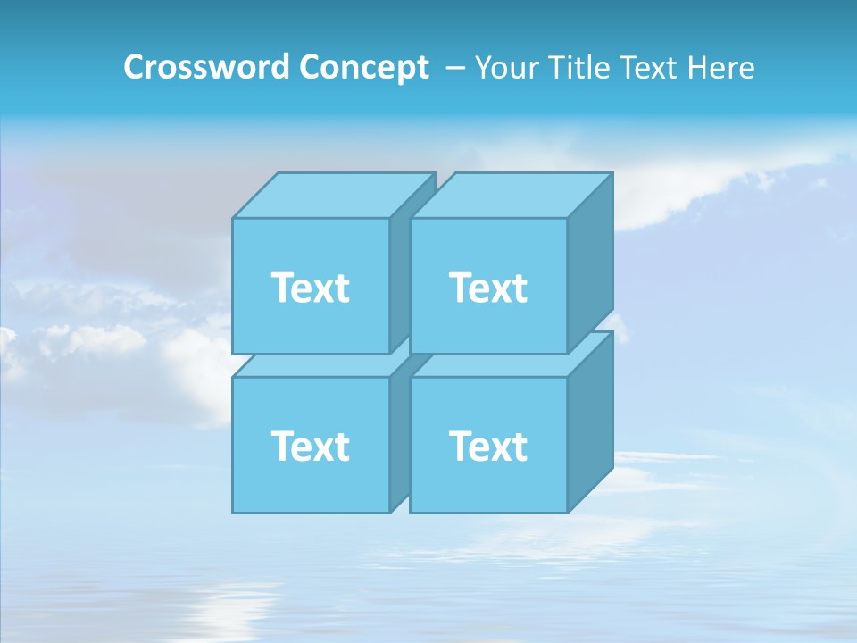 Sea Scenics Landscape PowerPoint Template