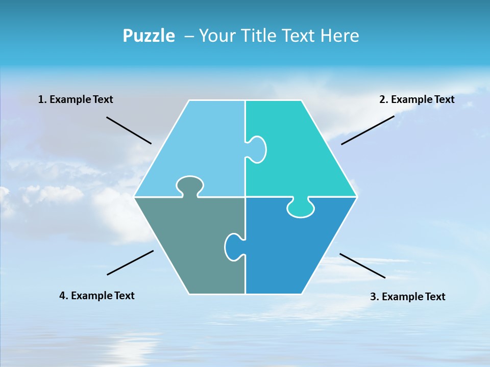 Sea Scenics Landscape PowerPoint Template