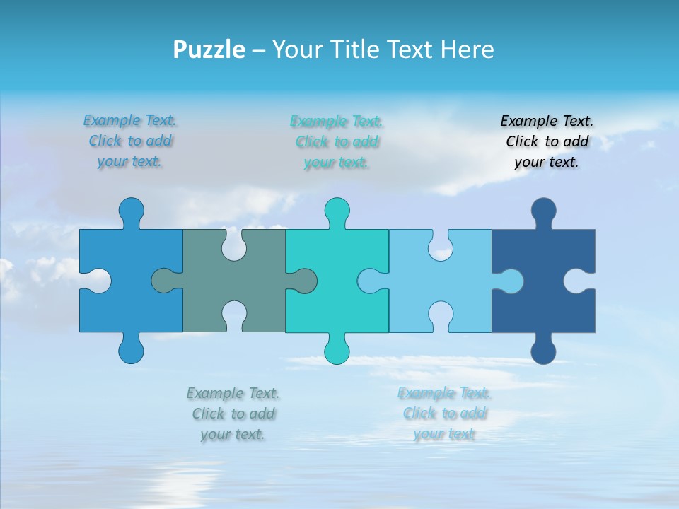 Sea Scenics Landscape PowerPoint Template