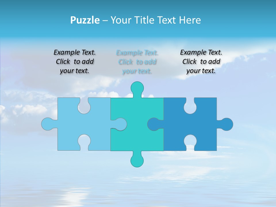 Sea Scenics Landscape PowerPoint Template