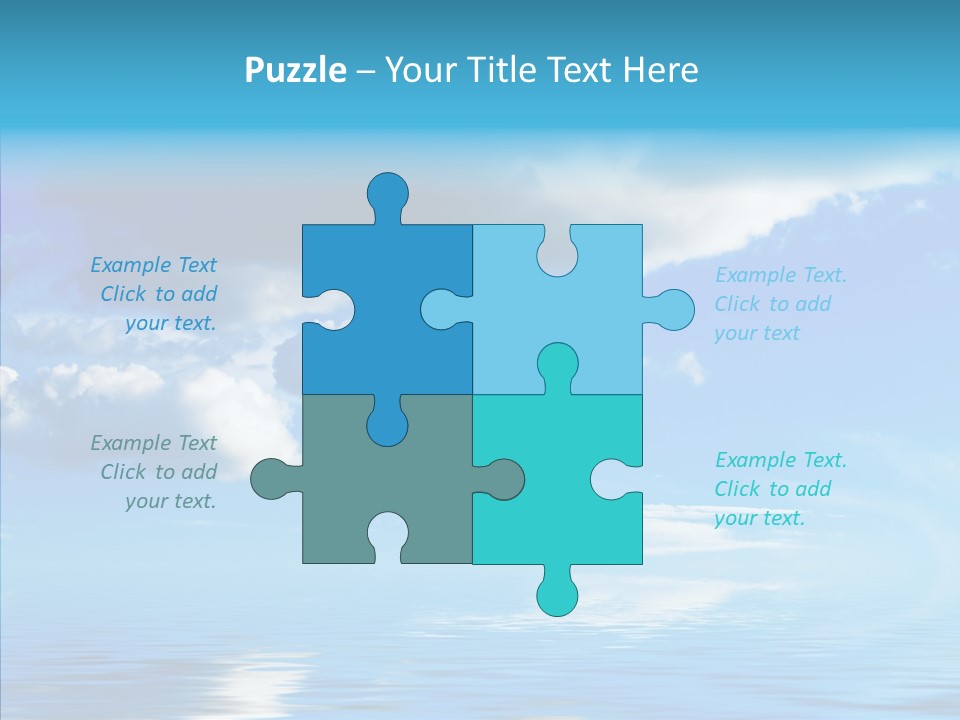 Sea Scenics Landscape PowerPoint Template