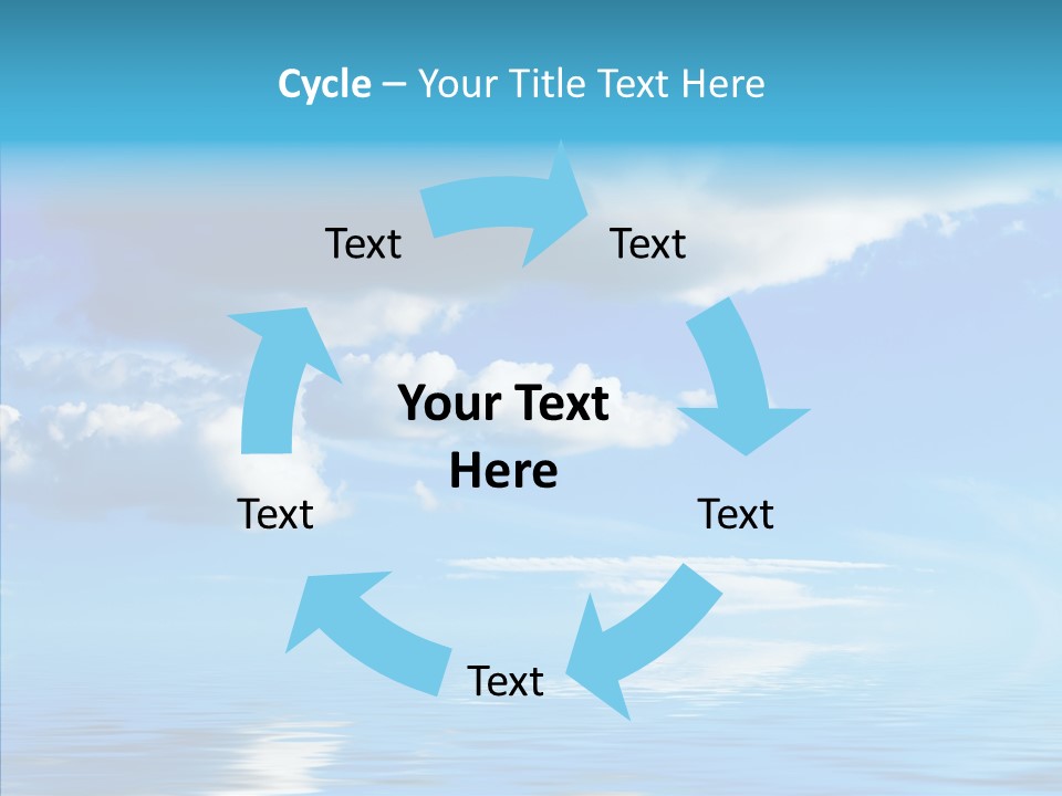 Sea Scenics Landscape PowerPoint Template