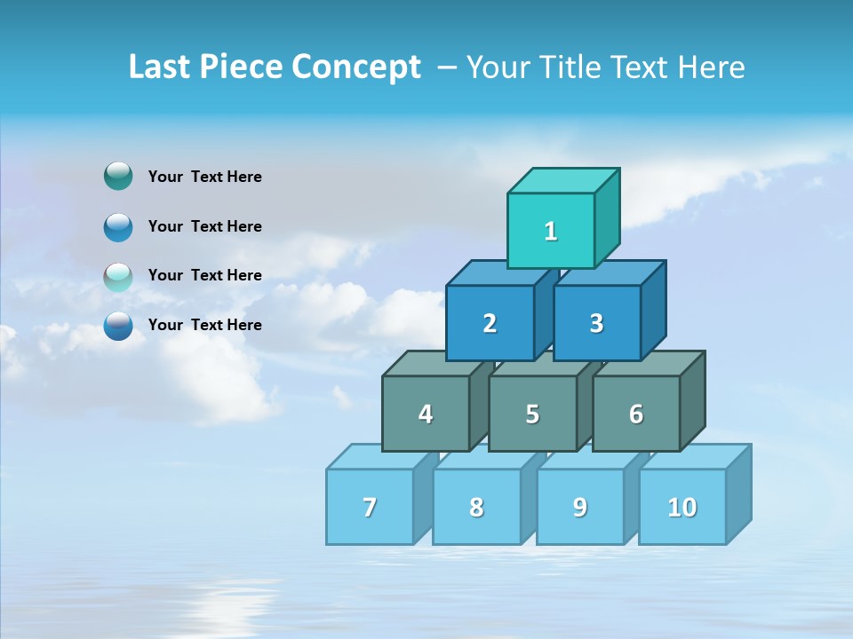 Sea Scenics Landscape PowerPoint Template