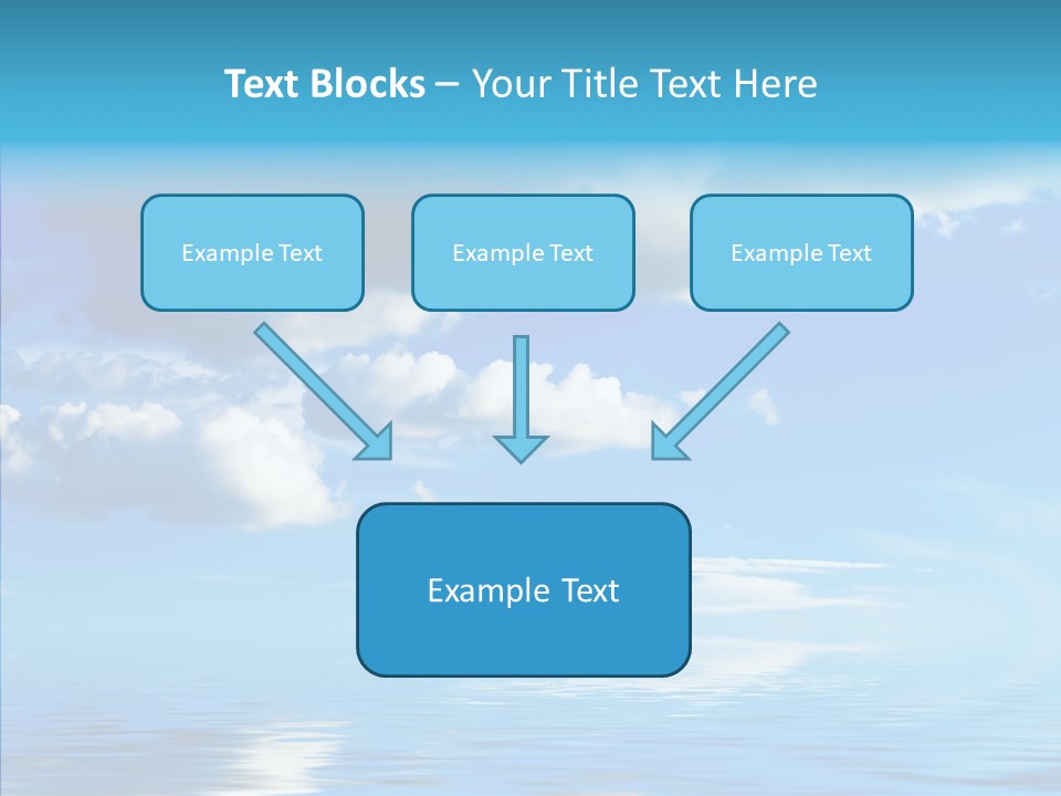 Sea Scenics Landscape PowerPoint Template