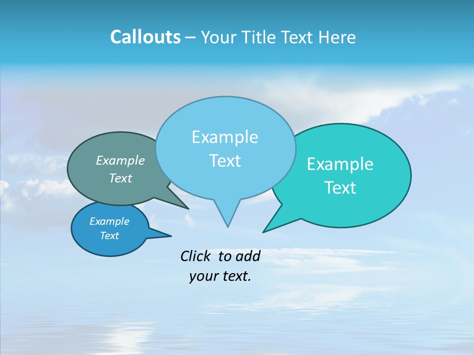 Sea Scenics Landscape PowerPoint Template