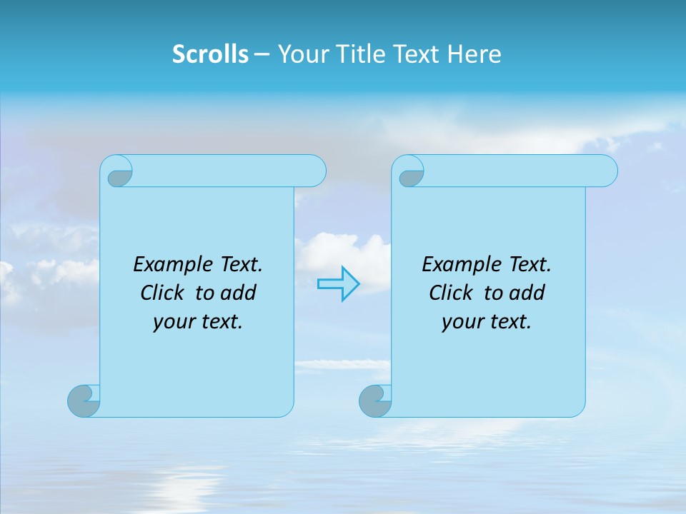 Sea Scenics Landscape PowerPoint Template