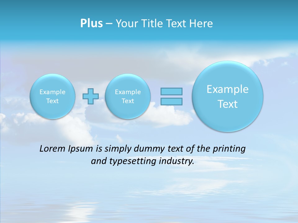 Sea Scenics Landscape PowerPoint Template