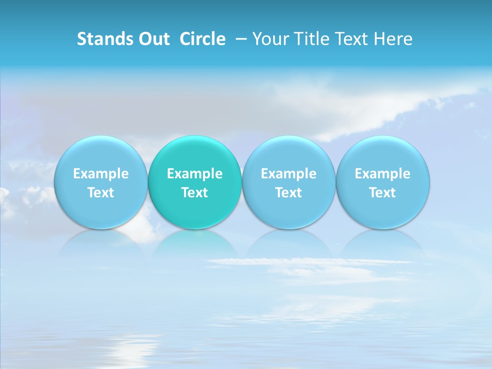 Sea Scenics Landscape PowerPoint Template