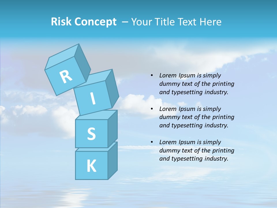 Sea Scenics Landscape PowerPoint Template