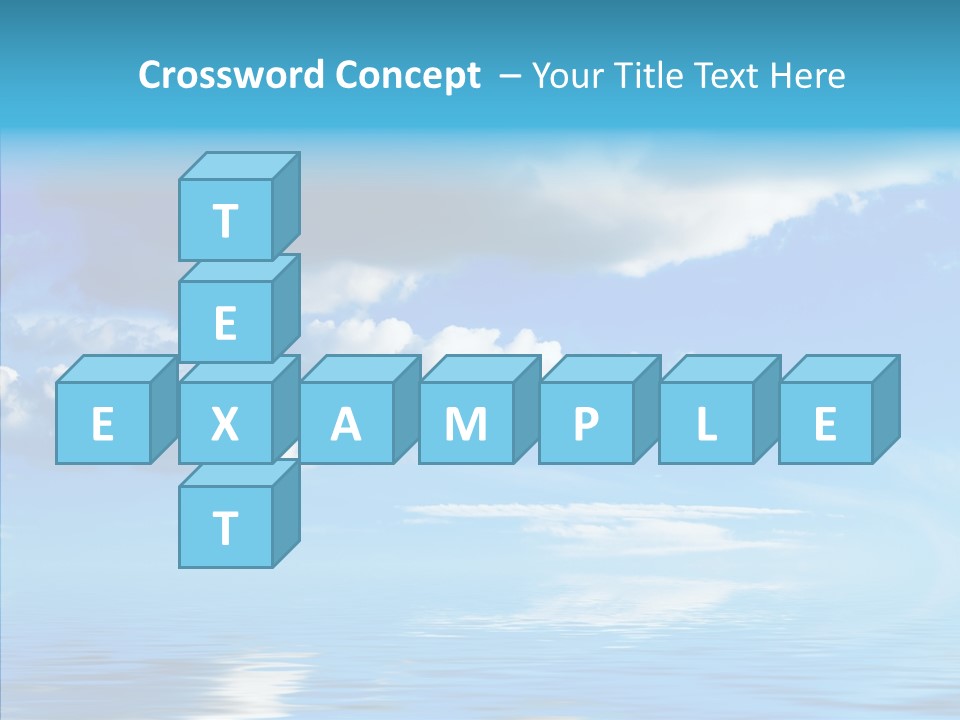 Sea Scenics Landscape PowerPoint Template