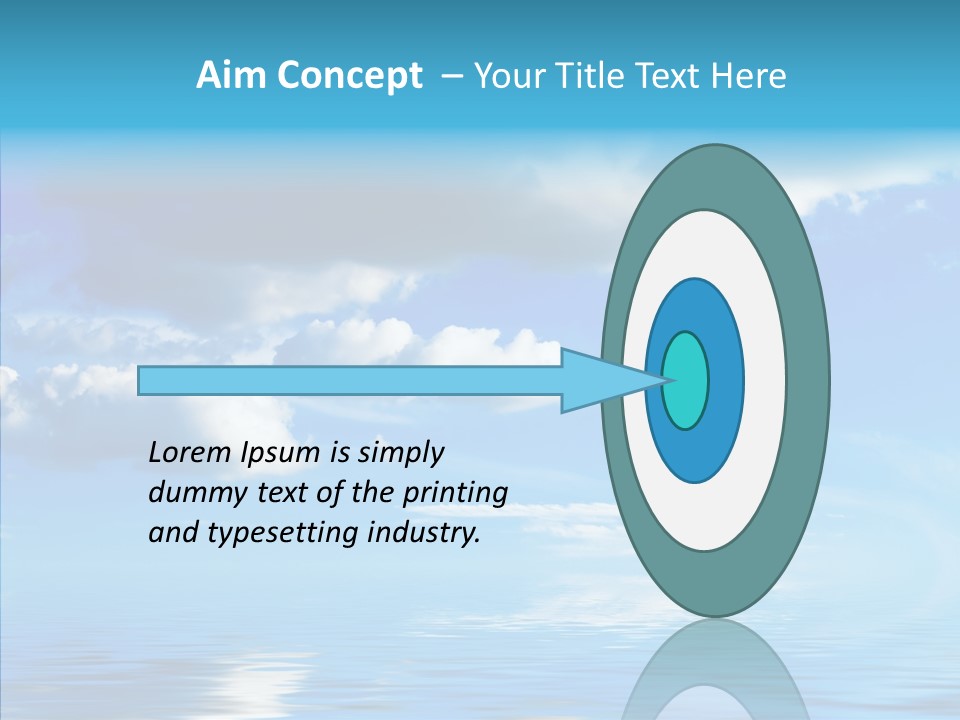 Sea Scenics Landscape PowerPoint Template
