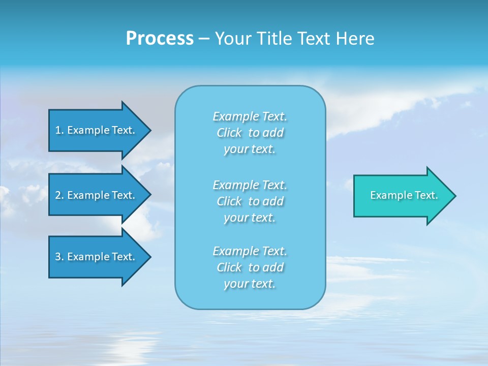 Sea Scenics Landscape PowerPoint Template