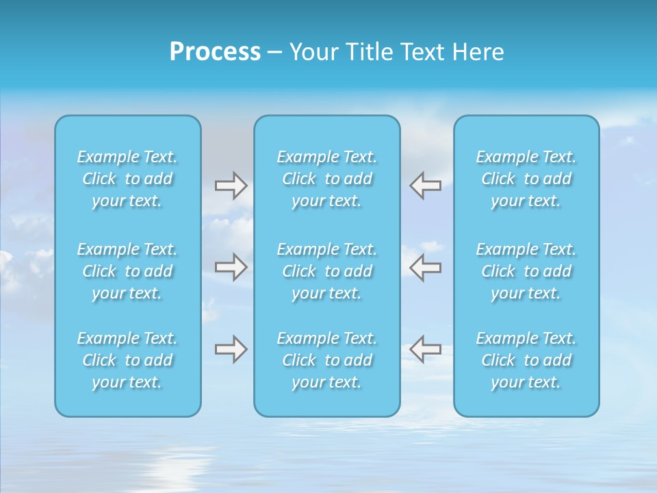 Sea Scenics Landscape PowerPoint Template