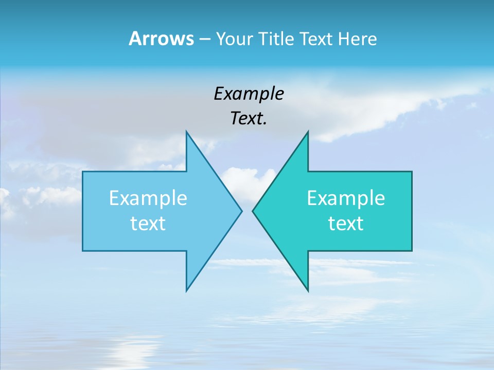 Sea Scenics Landscape PowerPoint Template