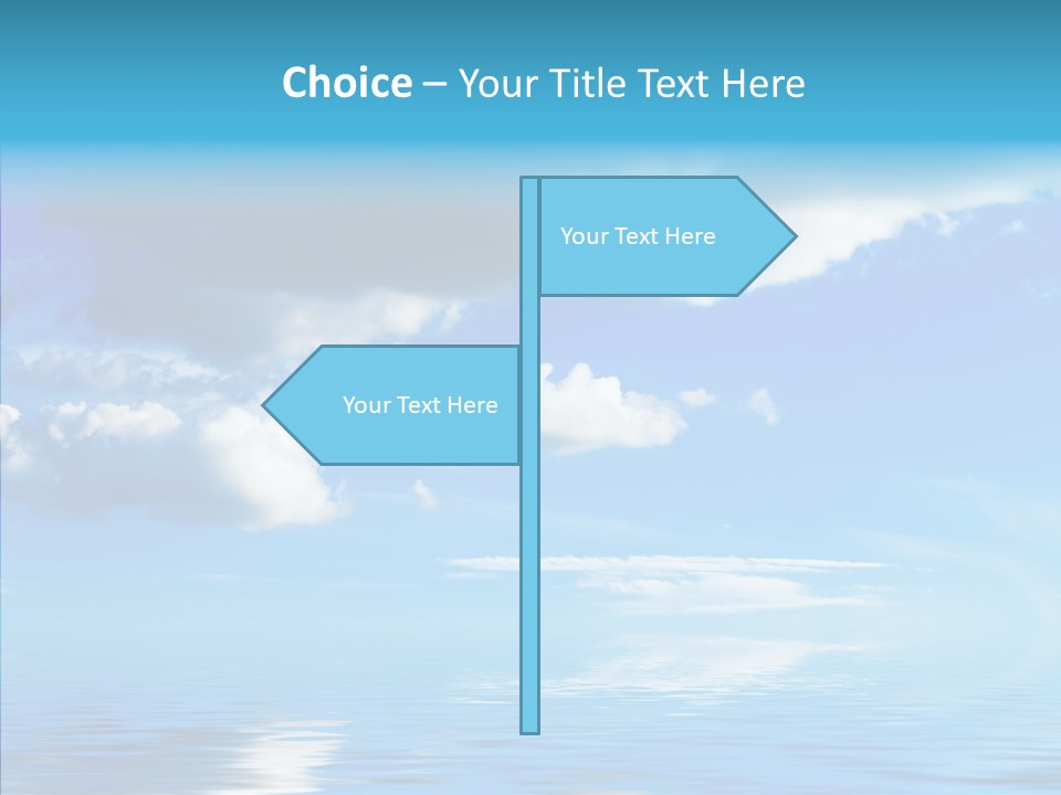 Sea Scenics Landscape PowerPoint Template