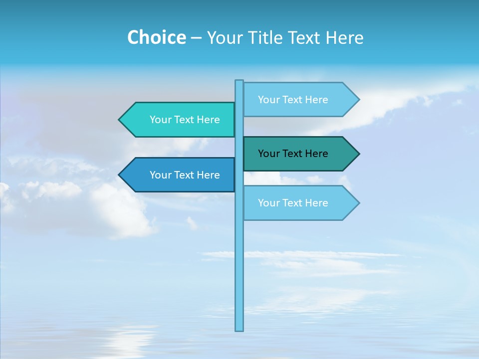 Sea Scenics Landscape PowerPoint Template