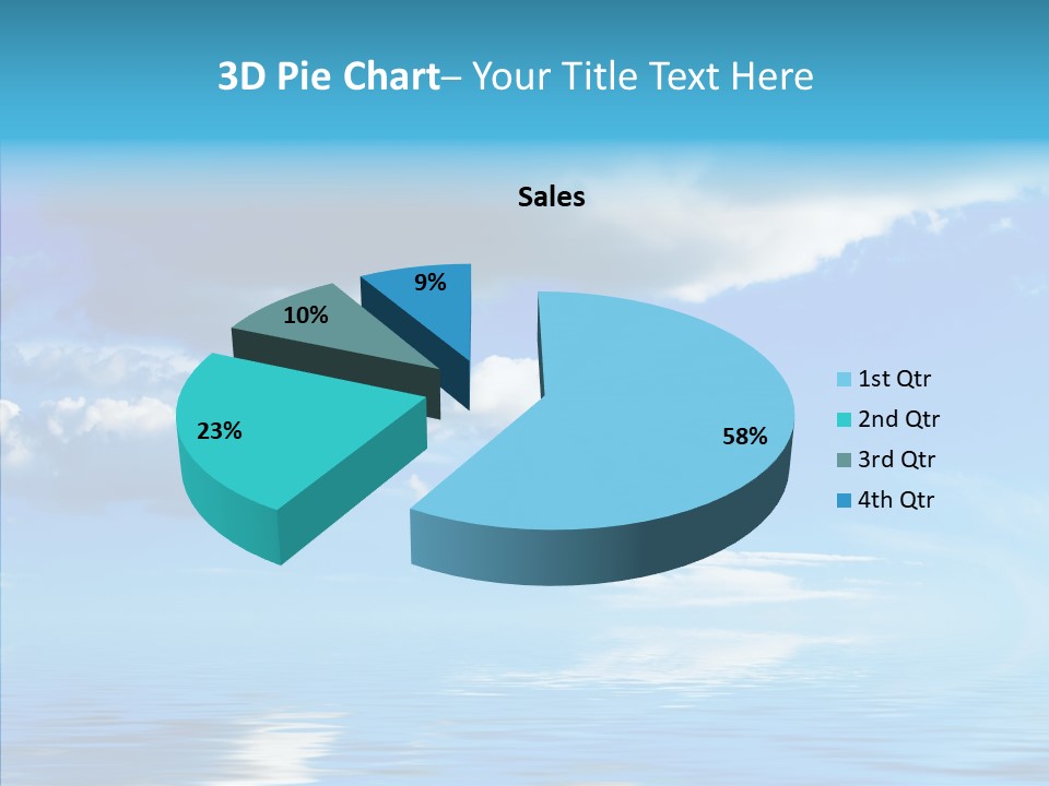 Sea Scenics Landscape PowerPoint Template