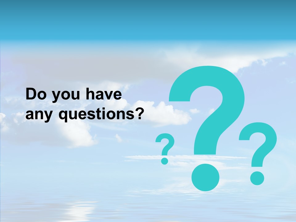 Sea Scenics Landscape PowerPoint Template