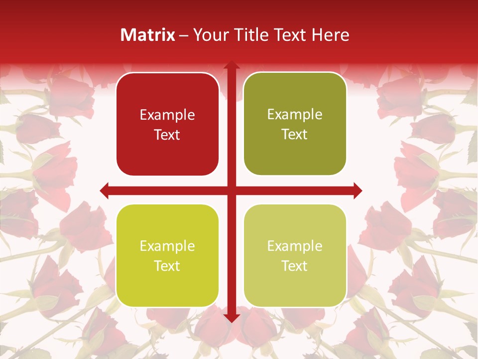 Bouquet Natural Copy PowerPoint Template