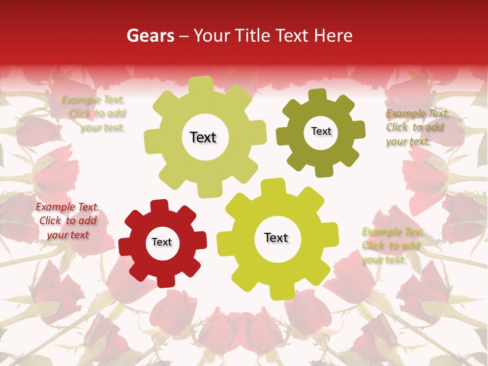 Bouquet Natural Copy PowerPoint Template