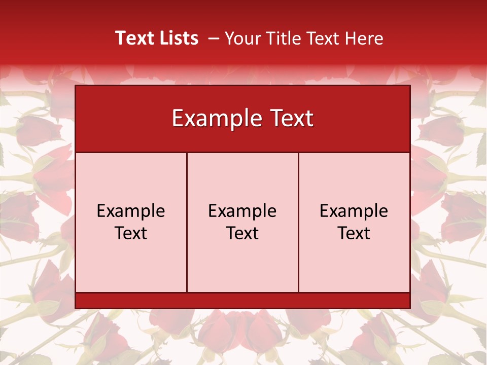 Bouquet Natural Copy PowerPoint Template