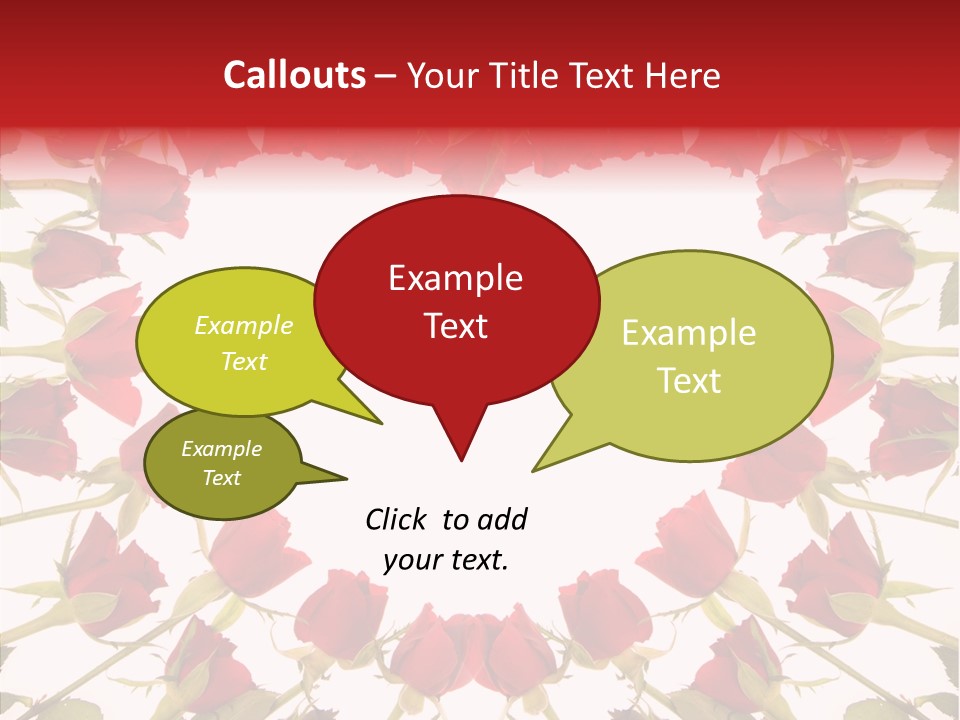 Bouquet Natural Copy PowerPoint Template