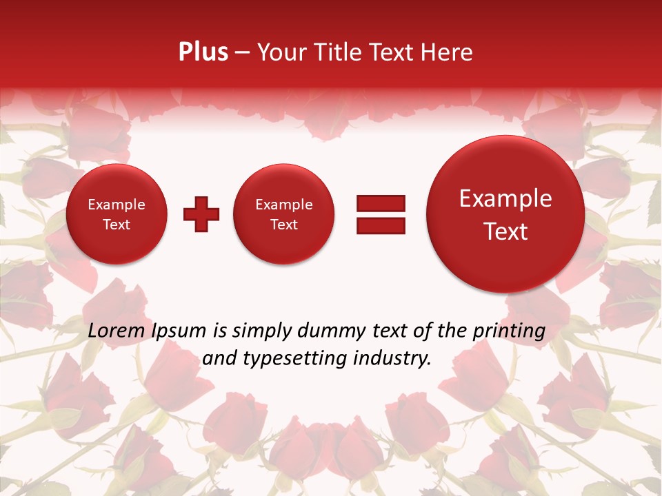 Bouquet Natural Copy PowerPoint Template