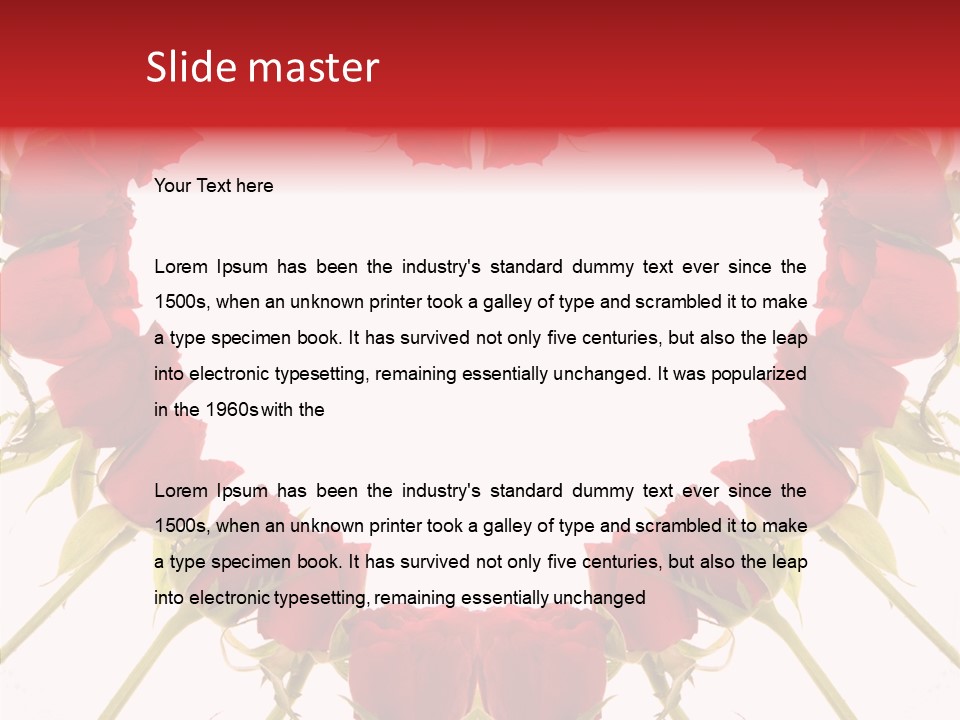 Natural Floral Lover PowerPoint Template