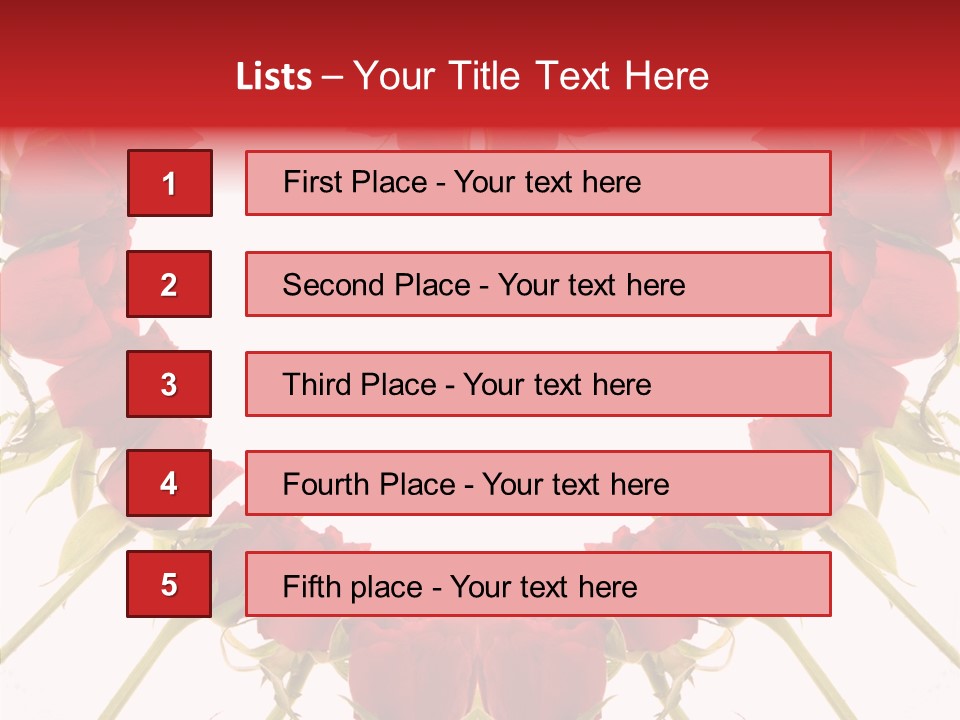 Natural Floral Lover PowerPoint Template