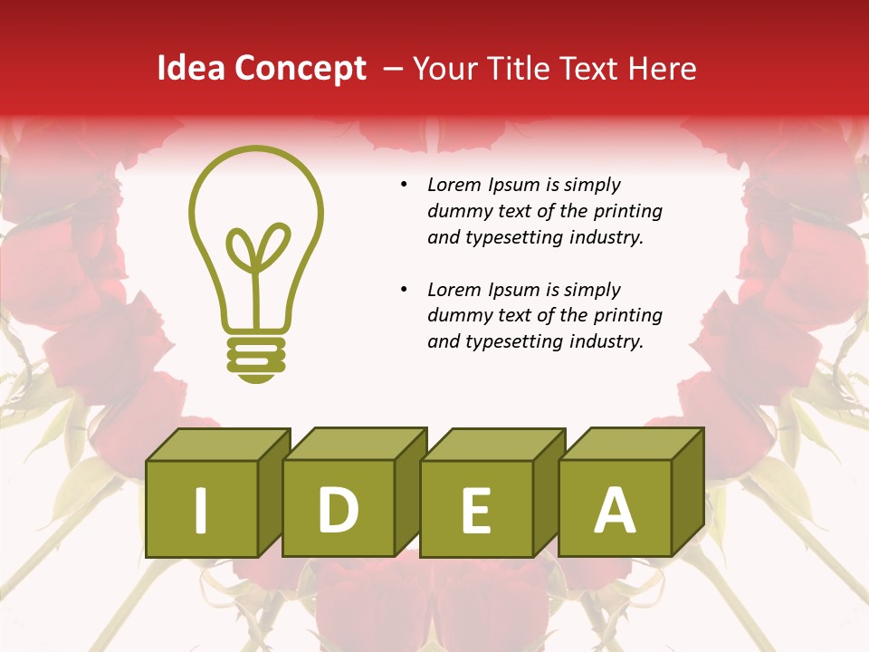 Natural Floral Lover PowerPoint Template