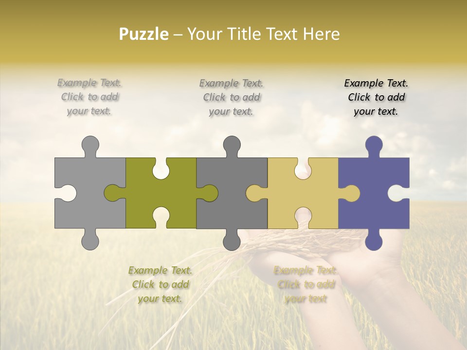 Farm Crop Harvest PowerPoint Template