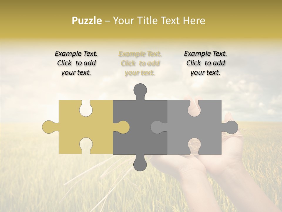 Farm Crop Harvest PowerPoint Template