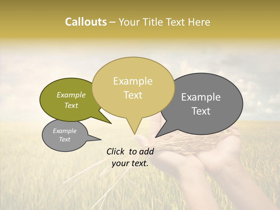 Farm Crop Harvest PowerPoint Template