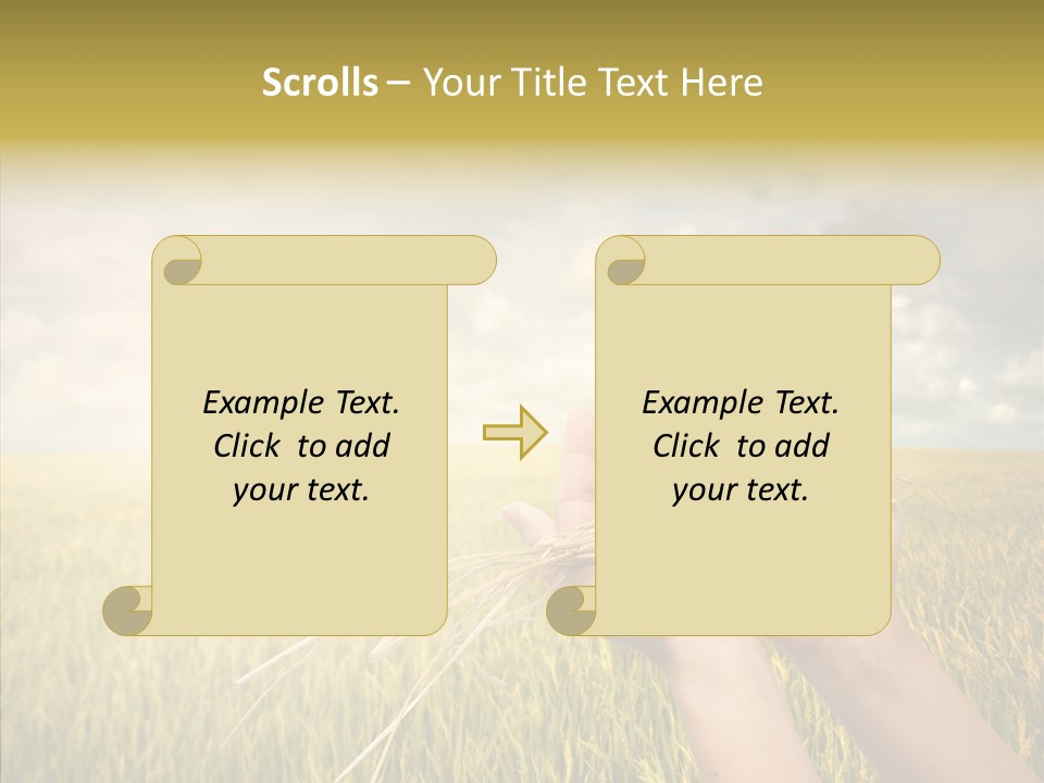 Farm Crop Harvest PowerPoint Template