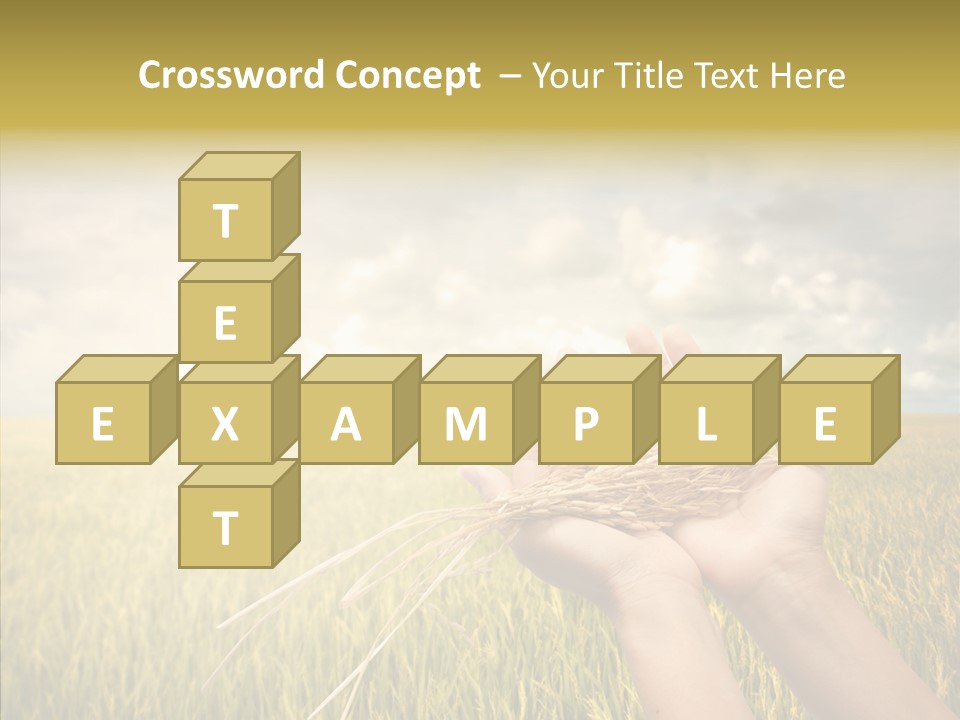 Farm Crop Harvest PowerPoint Template