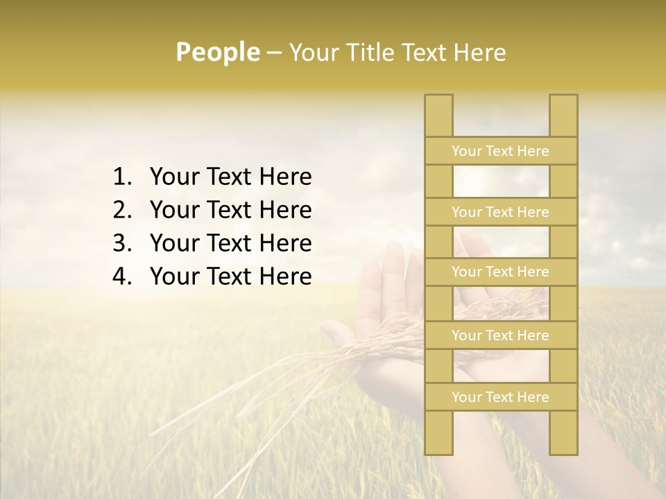 Farm Crop Harvest PowerPoint Template