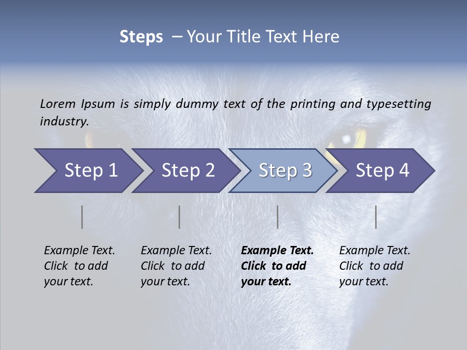 Eyes Nature Snout PowerPoint Template