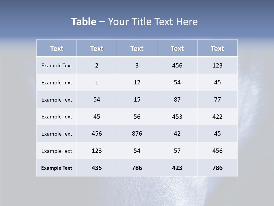 Eyes Nature Snout PowerPoint Template