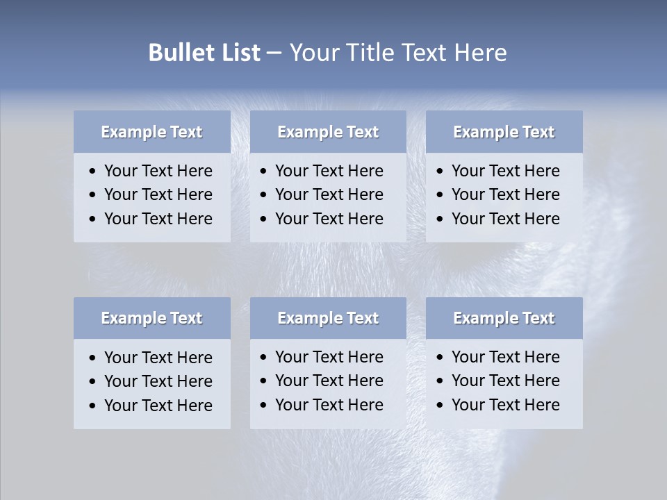 Eyes Nature Snout PowerPoint Template