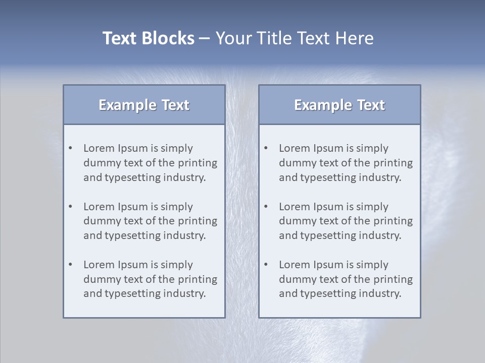 Eyes Nature Snout PowerPoint Template