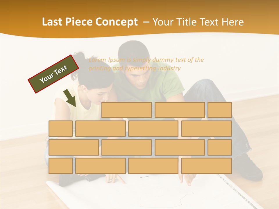 Architecture Space Man PowerPoint Template