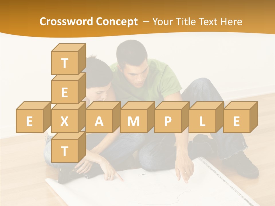 Architecture Space Man PowerPoint Template