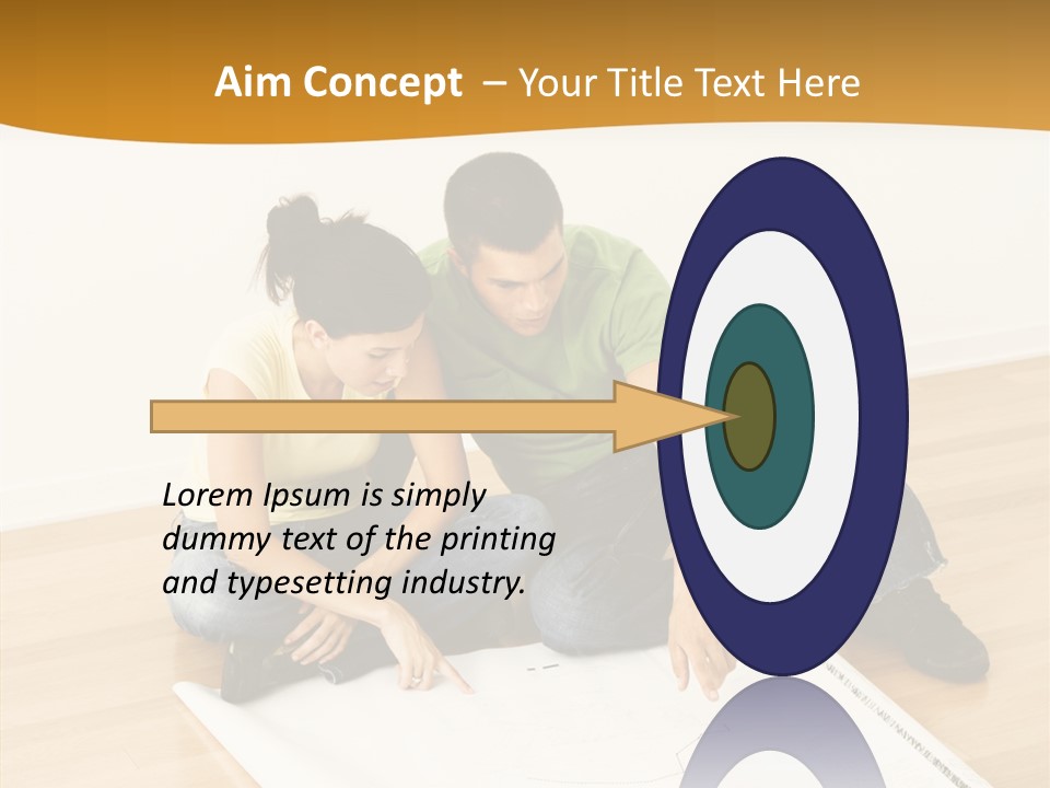 Architecture Space Man PowerPoint Template