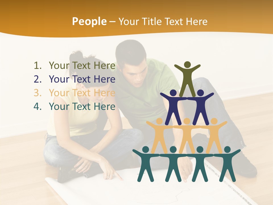 Architecture Space Man PowerPoint Template