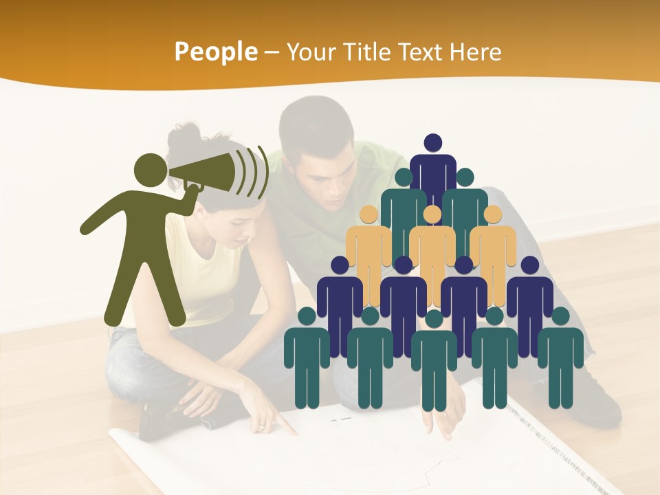 Architecture Space Man PowerPoint Template