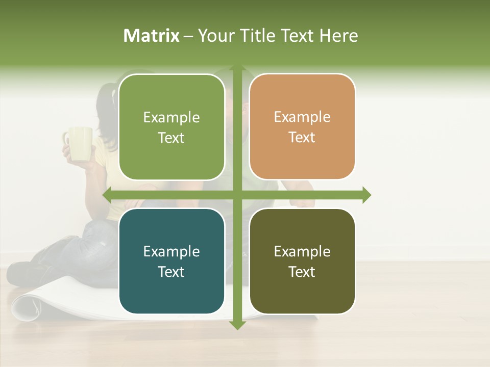 Copy Togetherness House PowerPoint Template