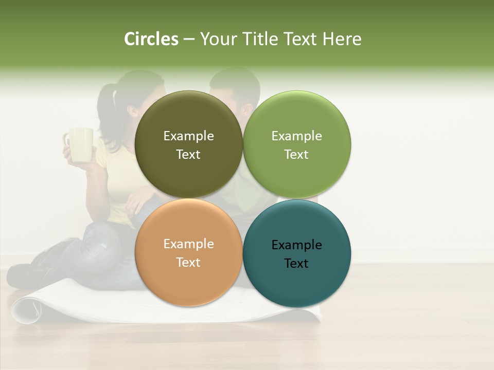 Copy Togetherness House PowerPoint Template