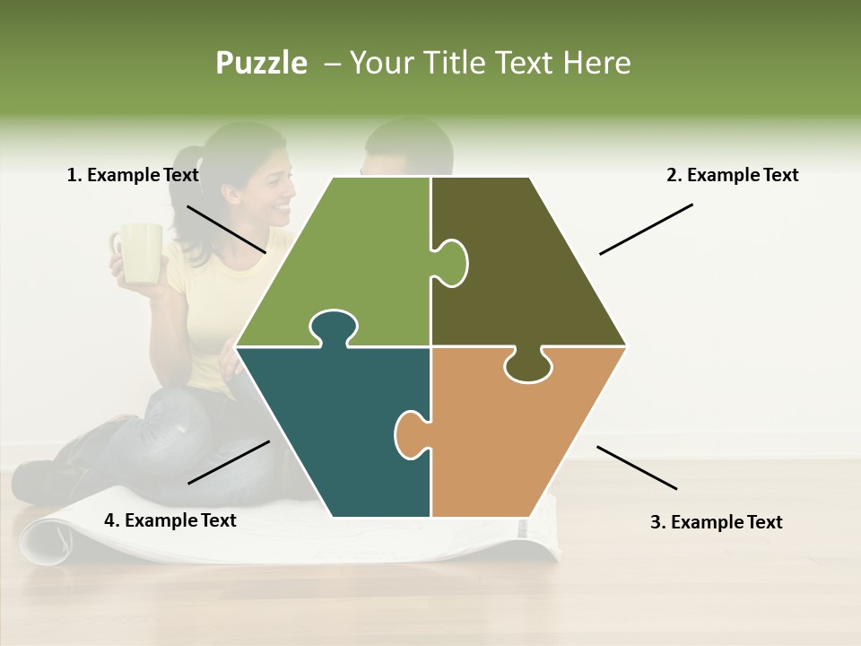 Copy Togetherness House PowerPoint Template